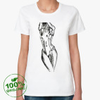 Женская футболка органик