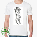 Мужская футболка органик