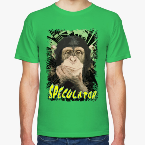 Футболка с принтом Speculator monkey