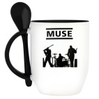 Кружка с ложкой