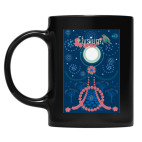 Кружка цветная UV-DTF