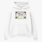 Толстовка худи оверсайз