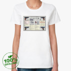 Женская футболка органик