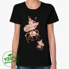 Женская футболка органик