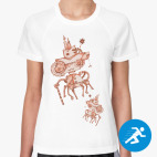 Женская спортивная футболка