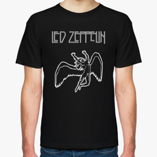 Футболка с принтом Led Zeppelin