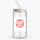 Банка с бамбуковой крышкой