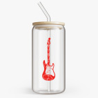 Банка с бамбуковой крышкой