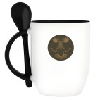 Кружка с ложкой