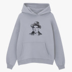 Толстовка худи оверсайз