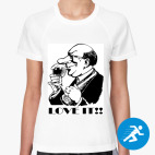 Женская спортивная футболка