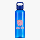 Прозрачная спортивная бутылка