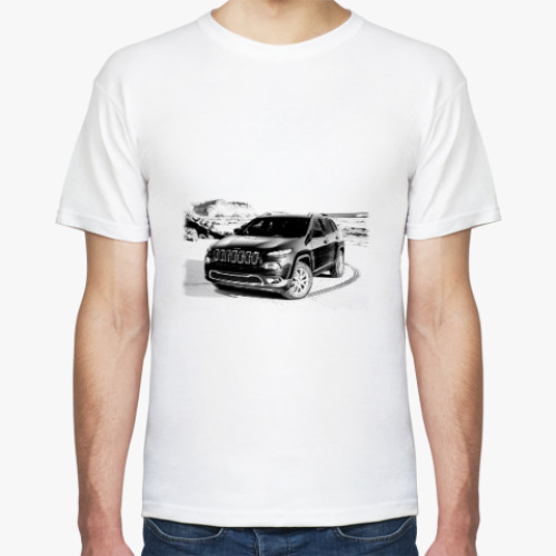 Футболка с принтом Джип