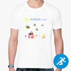 Мужская спортивная футболка