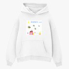 Толстовка худи оверсайз