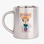 Кружка металлическая