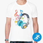 Мужская спортивная футболка