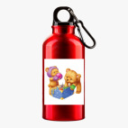 Металлическая бутылка 400 мл UV-DTF