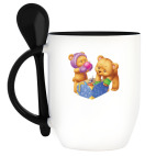 Кружка с ложкой