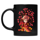 Кружка цветная UV-DTF