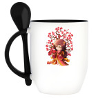 Кружка с ложкой