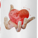 Сердце в руке, heart in hand