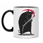 Кружка двухцветная