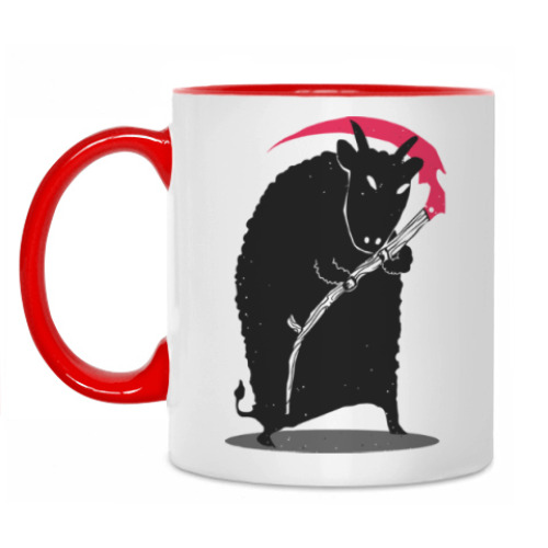 Кружка с принтом Мрачный убийца