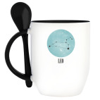 Кружка с ложкой