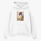 Толстовка худи оверсайз