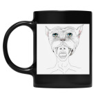 Кружка цветная UV-DTF