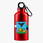 Металлическая бутылка 400 мл UV-DTF