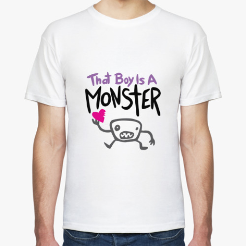 Футболка с принтом That Boy's a Monster Lady GaGa