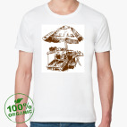 Мужская футболка органик