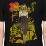 Девушка в стиле милитари