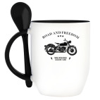 Кружка с ложкой