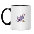 Кружка двухцветная