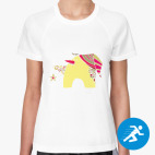 Женская спортивная футболка