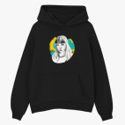 Толстовка худи оверсайз