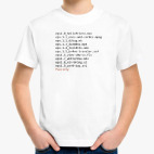 Детская футболка