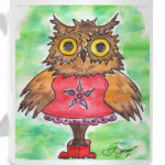 Совушка в платье