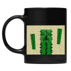 Кружка цветная UV-DTF