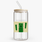 Банка с бамбуковой крышкой