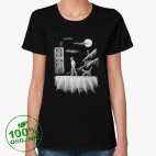 Женская футболка органик