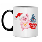 Кружка двухцветная