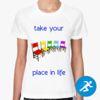 Женская спортивная футболка