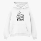 Толстовка худи оверсайз