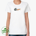 Женская футболка органик