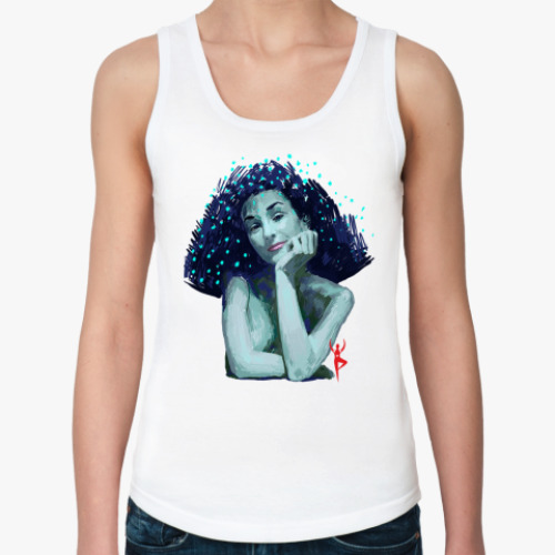 Женская майка с принтом Марта Грэм