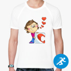 Мужская спортивная футболка